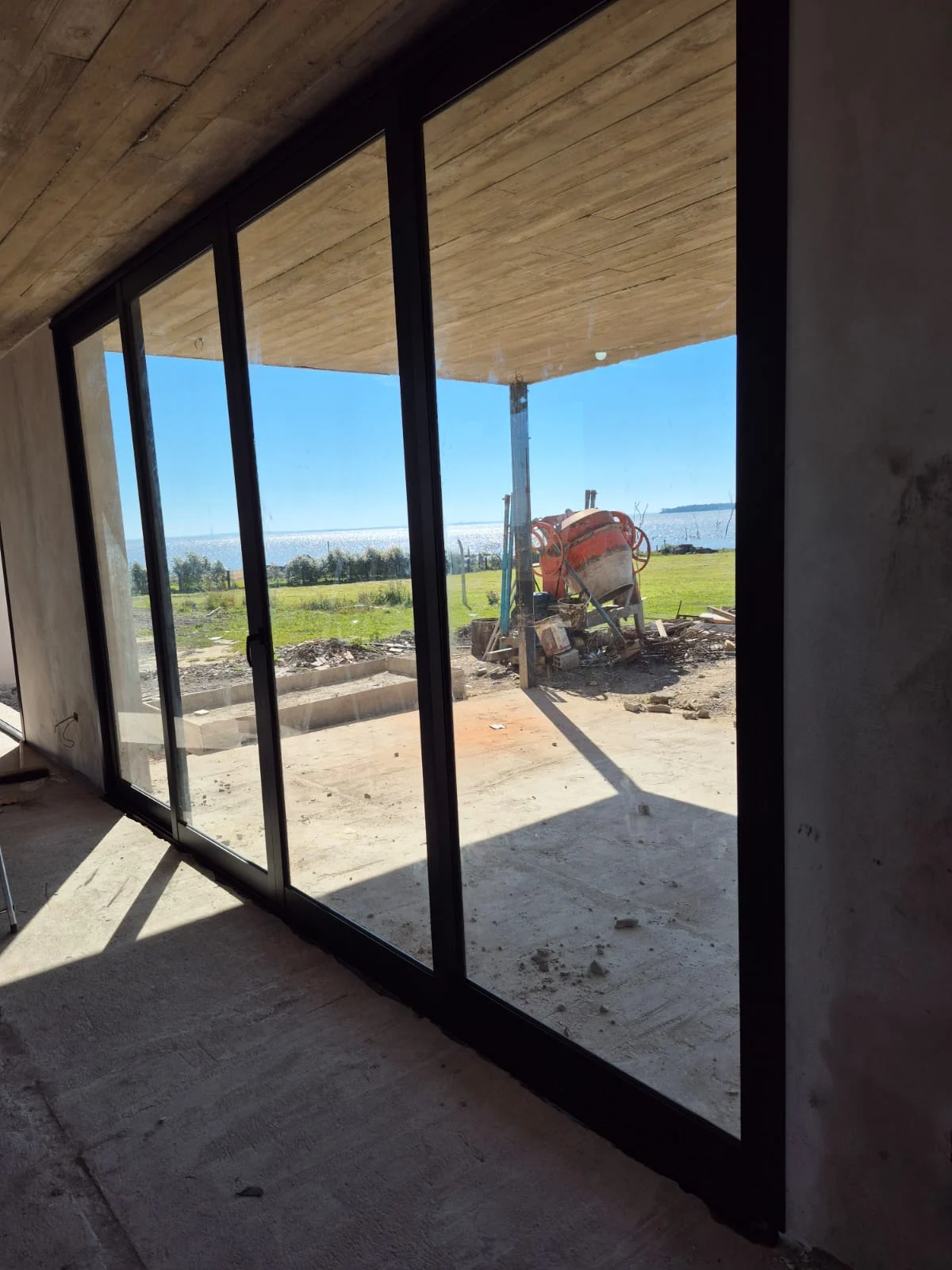 Puertas balcón corredizas de aluminio